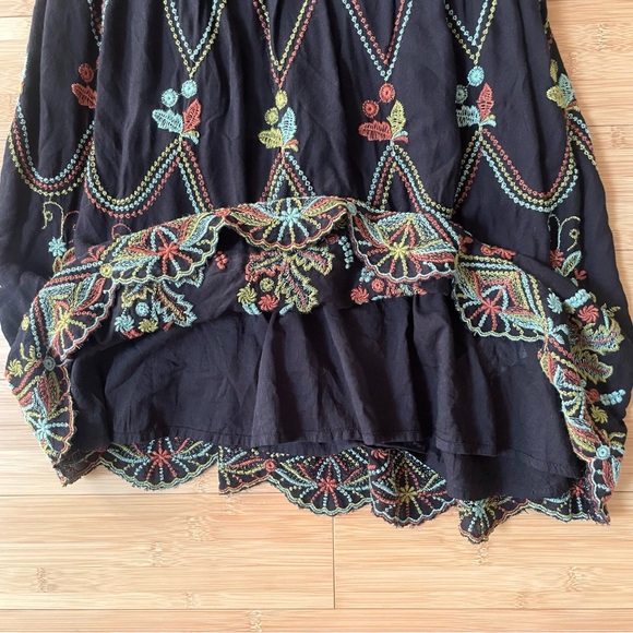 Urban Outfitters Jamie Embroidered Babydoll Dress - Picture 13 of 14
